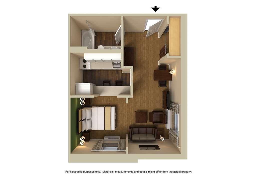 Extended Stay America Suites - Chicago - Lombard - Yorktown Center Номер фото